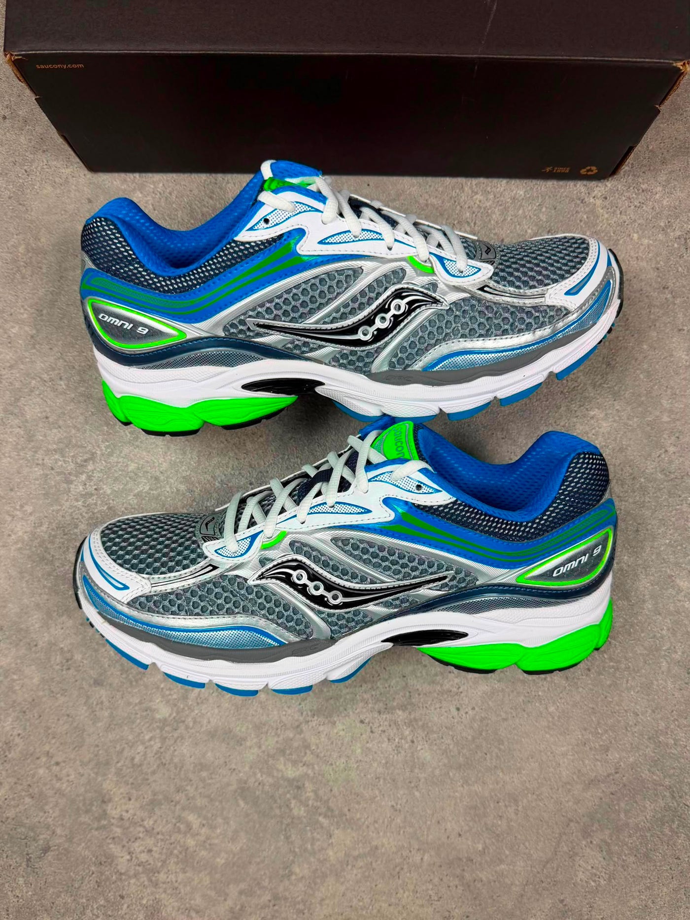Saucony Progrid Omni 9 ‘Slime’